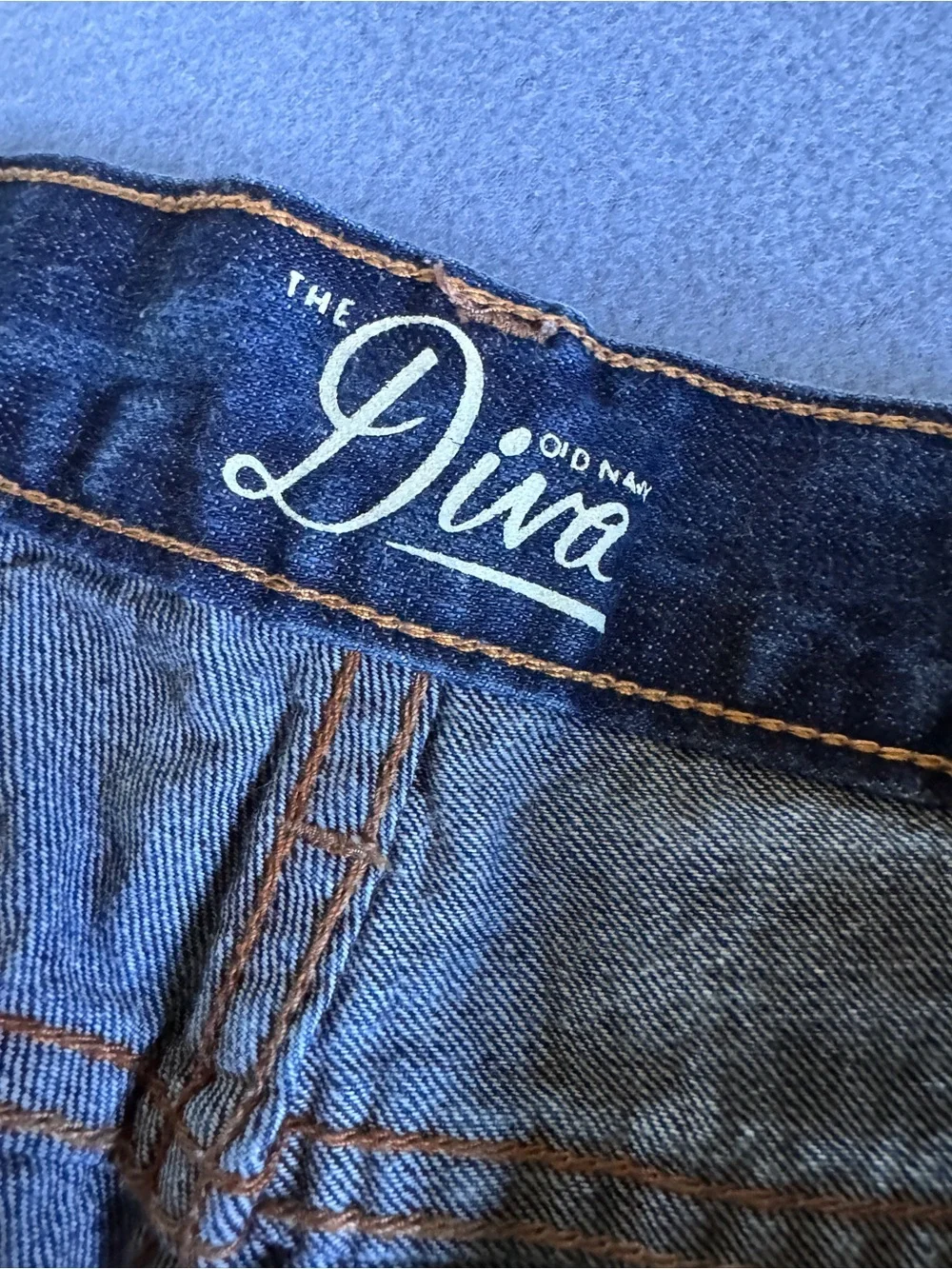 Dark Blue Denim Jean Shorts